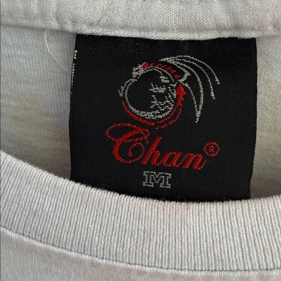 Supreme White Tee with Red Box Logo and Graphic Bear - Picture 3 of 4